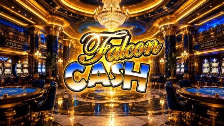 Función Hold and Win de Falcon Cash con símbolos bloqueados y jackpots